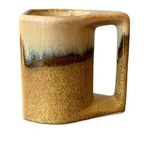 Rodolfo Padilla Vintage Studio Pottery Mug Drip Glaze Signed MCM 1 Replacement